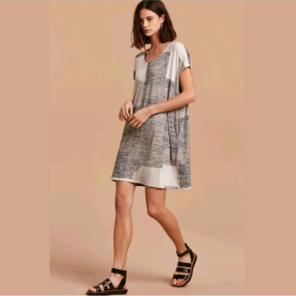 Wilfred FREE Lorelei Pastel Patchwork Shift Dress